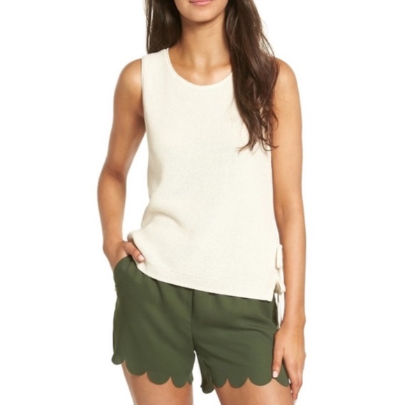 Madewell Side Tie Sweater Tank XL - Picture 1 of 7